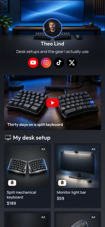 Tech Desk template